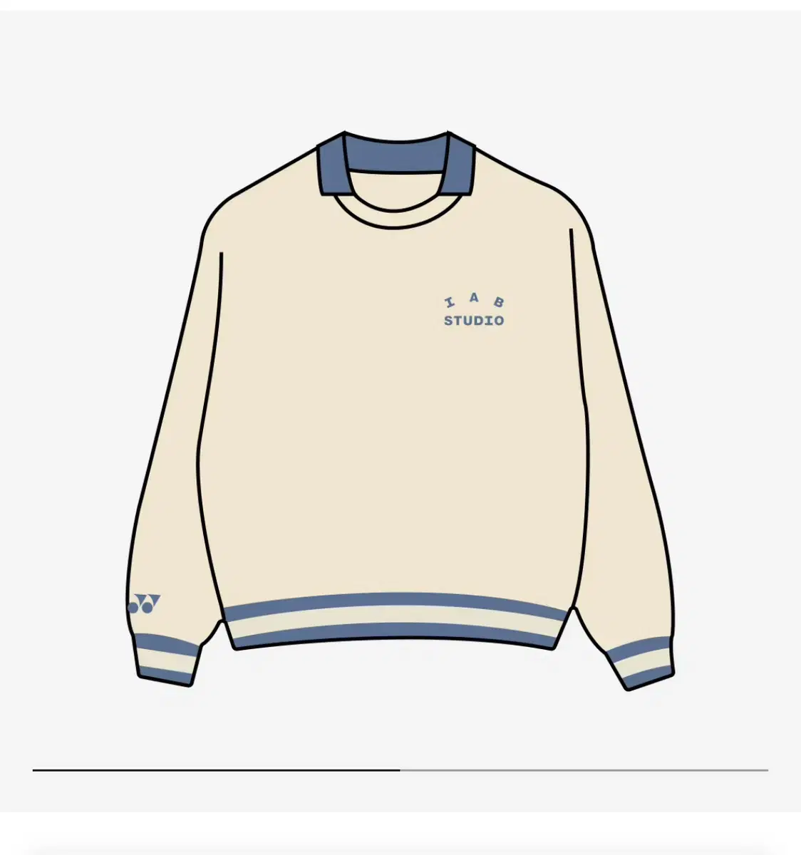 아이앱IAB Studio x Yonex Sweatshirt Reed Ye